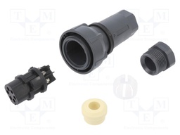 Connector: circular; plug; male; PIN: 6; bayonet,internal bayonet