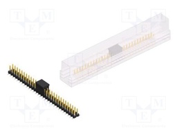 Connector: pin strips; pin header; male; PIN: 58; 2.54mm; SMT; 2x29