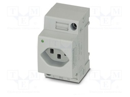 Connector: AC supply; socket; female; 16A; PIN: 3; screw terminal