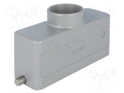 Enclosure: for rectangular connectors; Han; size 24B; for latch