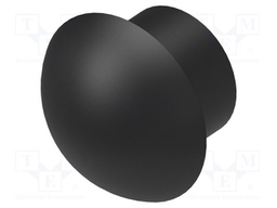 Stopper; polyamide; black; L: 22.5mm; -20÷100°C; Entrelec; Size: 52