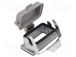 Enclosure: for HDC connectors; C146; size E10; with latch; IP65