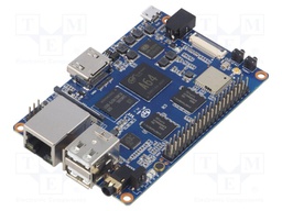 Oneboard computer; RAM: 2GB; Flash: 8GB; A53 ARM Quad-Core; 5VDC