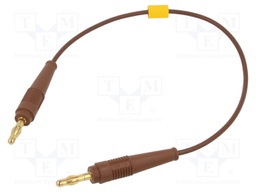 Test lead; 60VDC; 30VAC; 19A; 4mm banana plug-4mm banana plug