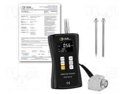 Vibrometer; Display: LCD 2"; 0,1÷400m/s2; Meas.accur: ±5%; IP20