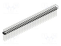 Connector: pin strips; pin header; male; PIN: 66; 2mm; THT; 2x33