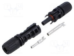 Connector: solar; female; 2.5÷6mm2; plug; for cable; -40÷85°C; 30A