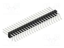Connector: pin strips; pin header; male; PIN: 44; 2.54mm; SMT,THT