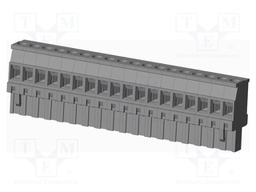 Connector: pluggable terminal block; plug; female; angled 90°