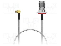 Type of cable; SMP female,TNC female; silver metallic; 6GHz