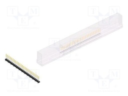 Connector: pin strips; pin header; male; PIN: 25; 2mm; SMT; 1x25