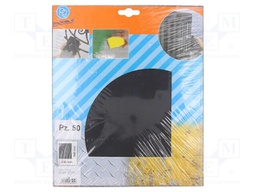 Cleaning cloth: sandpaper; Granularity: 150; 230x280mm