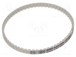 Timing belt; AT5; W: 6mm; H: 2.7mm; Lw: 300mm; Tooth height: 1.2mm