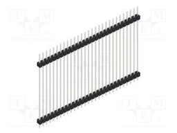 Connector: pin strips; pin header; male; PIN: 29; 2.54mm; THT; 1x29