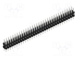 Connector: pin strips; pin header; male; PIN: 64; 2mm; THT; 2x32