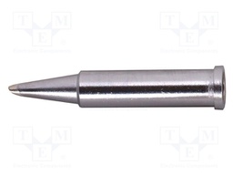 Soldering Tip, Hoof/Concave/60° Bevel, 2 x 12 mm, Soldering Station