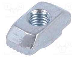 Nut; for profiles; Width of the groove: 8mm; steel; zinc