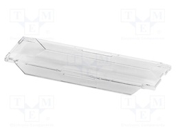 Cover; transparent; UL94V-2; ME MAX 45; polycarbonate; X: 45.2mm