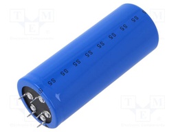 Capacitor: electrolytic; SNAP-IN; 10000uF; 100VDC; Ø40x100mm; ±20%