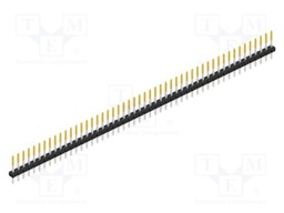 Connector: pin strips; pin header; male; PIN: 50; 2mm; THT; 1x50