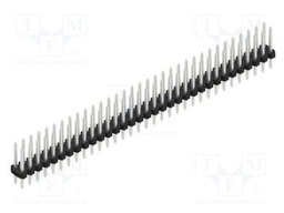Connector: pin strips; pin header; male; PIN: 66; 2mm; THT; 2x33