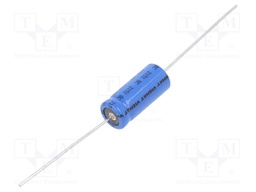 Capacitor: electrolytic; 220uF; 16VDC; Ø8x18mm; ±20%; -40÷85°C