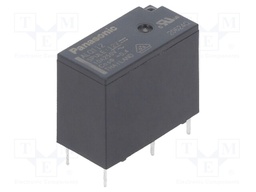 Relay: electromagnetic; SPDT; Ucoil: 12VDC; 5A/250VAC; 5A/30VDC