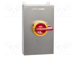 Switch-disconnector; Poles: 4; screw; 63A; IP69K; KER; Colour: grey