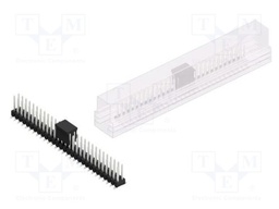 Connector: pin strips; pin header; male; PIN: 58; 2.54mm; SMT; 2x29