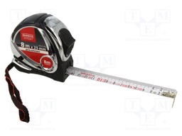 Measuring tape; L: 8m; measure