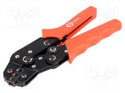 Tool: for crimping; insulated connectors,insulated terminals