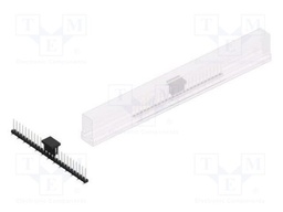 Connector: pin strips; pin header; male; PIN: 25; 2mm; SMT; 1x25