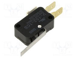 Microswitch SNAP ACTION; with lever; SPDT; 15A/250VAC; ON-(ON)