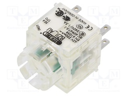 Contact block; -30÷70°C; IP00; Contacts: NO x2; 3mm