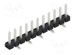 Connector: pin strips; pin header; male; PIN: 11; 2.54mm; SMT; 1x11