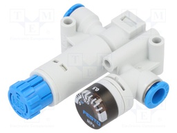 Pressure regulator; 90l/min; 1÷8bar; compressed air; 0÷60°C