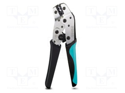 Tool: for crimping colaxial / RF connectors; 198mm