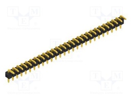 Connector: pin strips; pin header; male; PIN: 27; 2.54mm; THT; 1x27