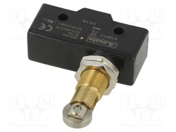 Microswitch SNAP ACTION; 3A/250VAC; with longitudinal roller