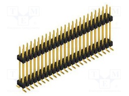 Connector: pin strips; pin header; male; PIN: 48; 2.54mm; SMT; 2x24