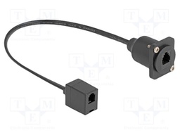 Cable: telephone; connection 1: 1; RJ10 socket,both sides; 0.3m