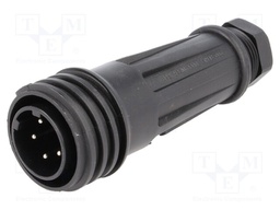 Connector: circular; plug; male; PIN: 5; Buccaneer 900; for cable