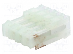 Plug; wire-board; female; PIN:4; 3.96mm; IDC; for cable; MAS-CON