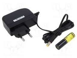 Module: laser; 5mW; red; cross; 650nm; 3÷12VDC; 30mA; 45°