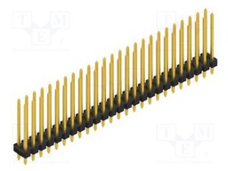 Connector: pin strips; pin header; male; PIN: 50; 2.54mm; THT; 2x25