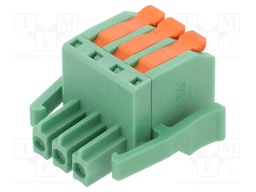 Connector: pluggable terminal block; plug; female; PL; 10A; 300V
