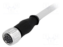Plug; M12; PIN: 12; female; A code-DeviceNet / CANopen; 0.5m