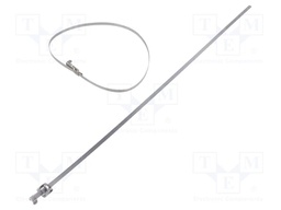 Cable tie; L: 430mm; W: 5mm; acid resistant steel AISI 316; 420N