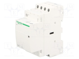 Contactor: 4-pole installation; NO x4; 24VAC; 16A; DIN; ICT; W: 36mm