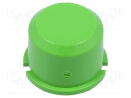 Button; round; green; Application: MEC1625006,MEC3FTH9; Ø9.6mm